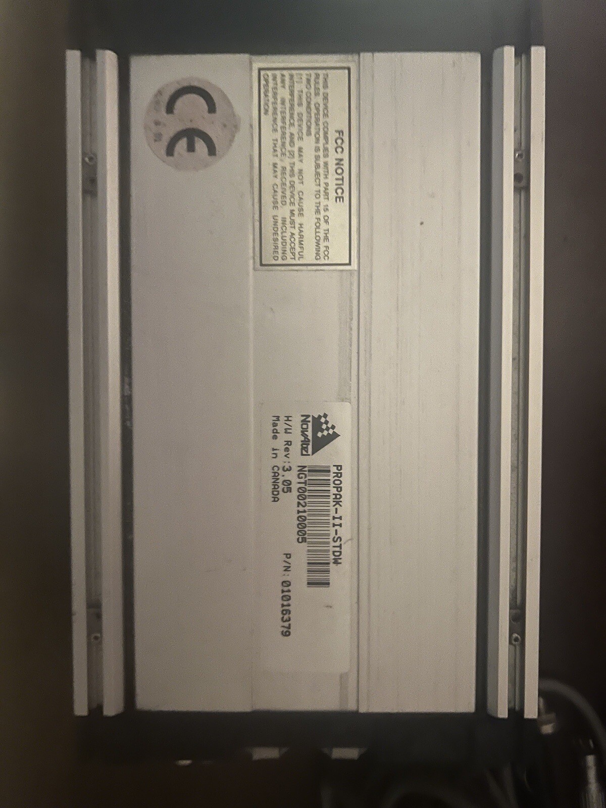 Novatel propak II-STDW With accesories
