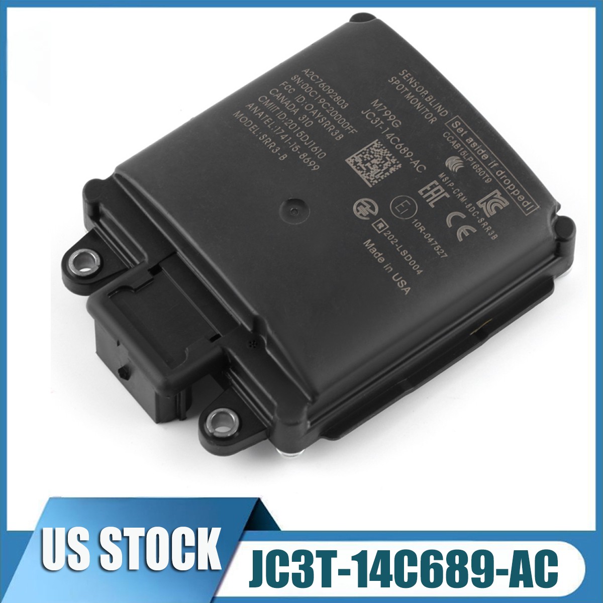 JC3Z14C689C Blind Spot Alert Monitor Sensor Fits Ford F150 F250SD F350SD 2017-18