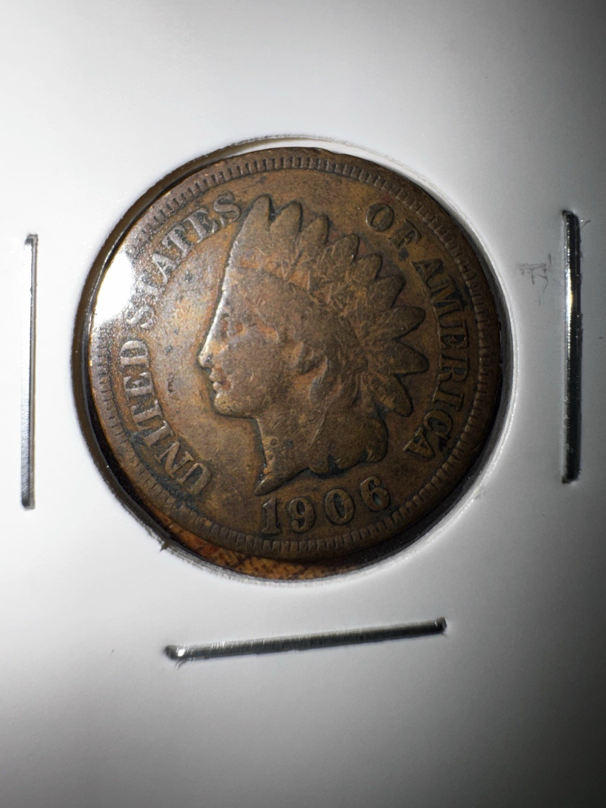 1906 1C BN Indian Head Cent Free Shipping