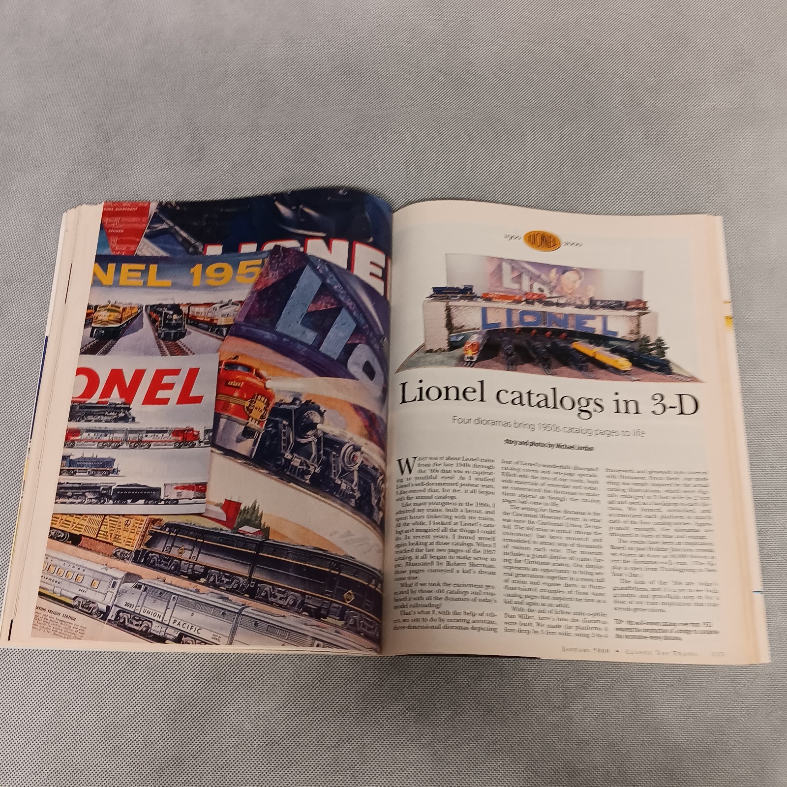 Classic Toy Trains Magazine January 2000