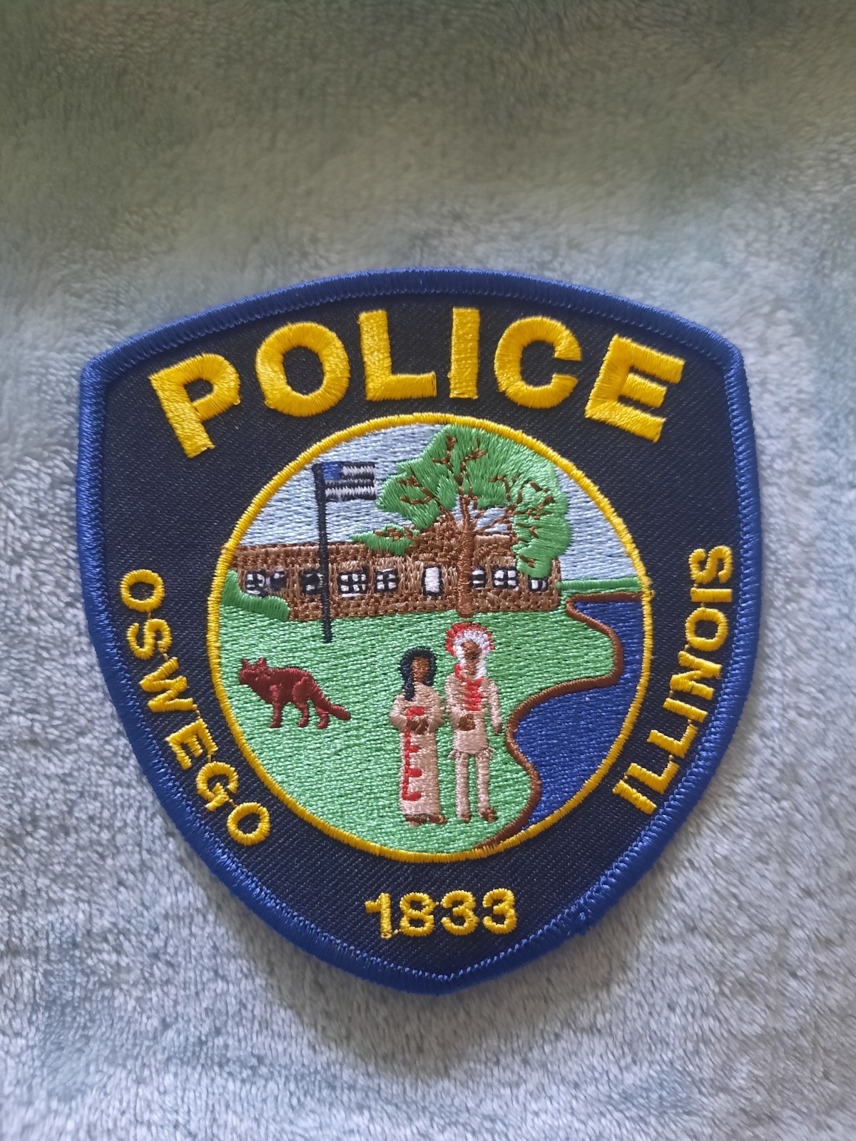 Oswego IL Police Patch