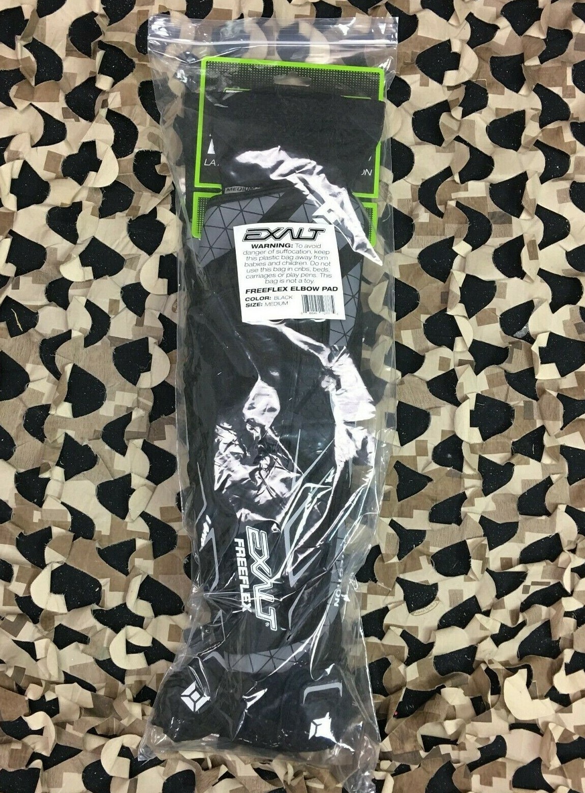 NEW SMALL Exalt FreeFlex Elbow Pads - Black