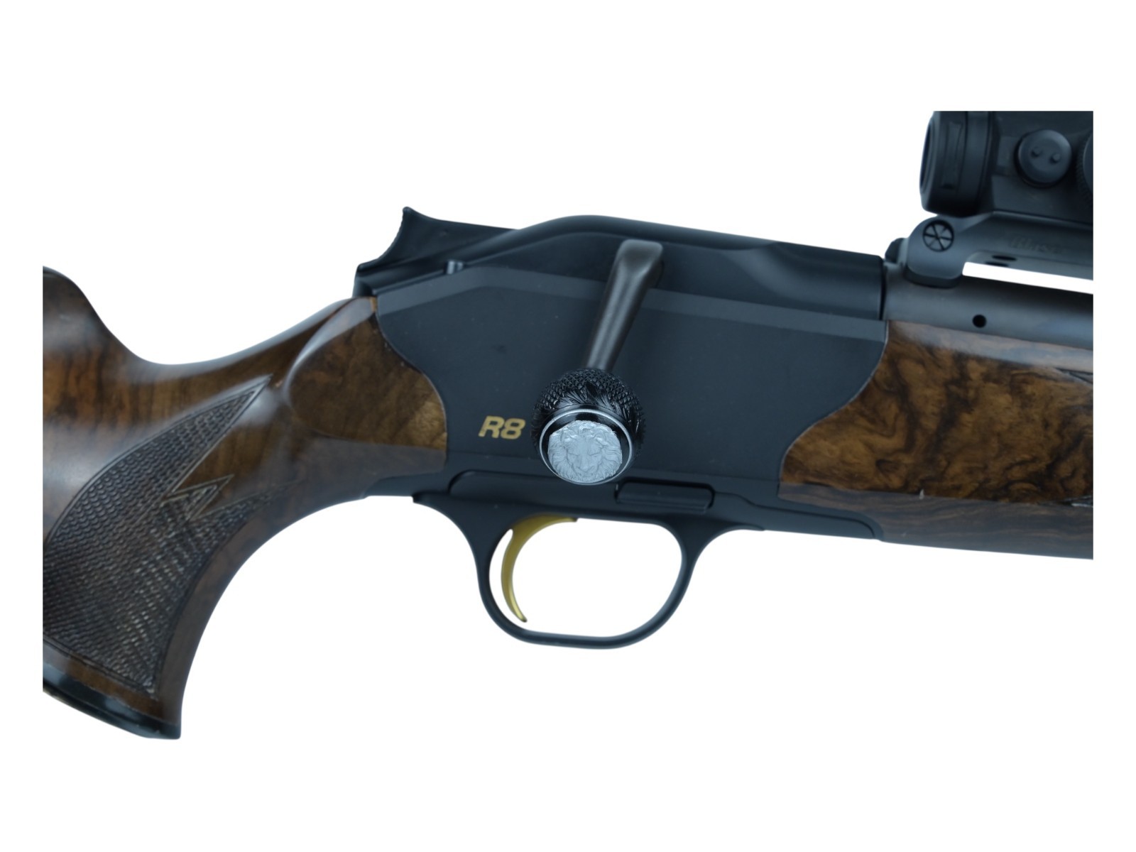 Round ball with lion head for Blaser, Sauer, Merkel, Mauser