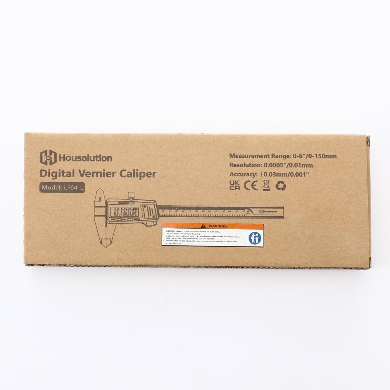 Digital Caliper 6 Inch, Measuring Tool with Large Industrial 150mm