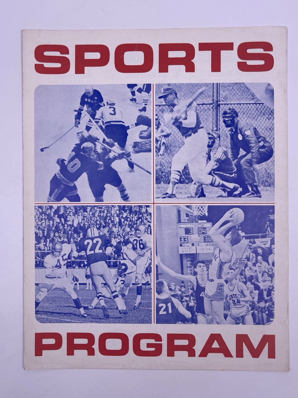 1970 Minnesota Juvenile Jr. Boys Hockey Tournament Official Program Duluth Area