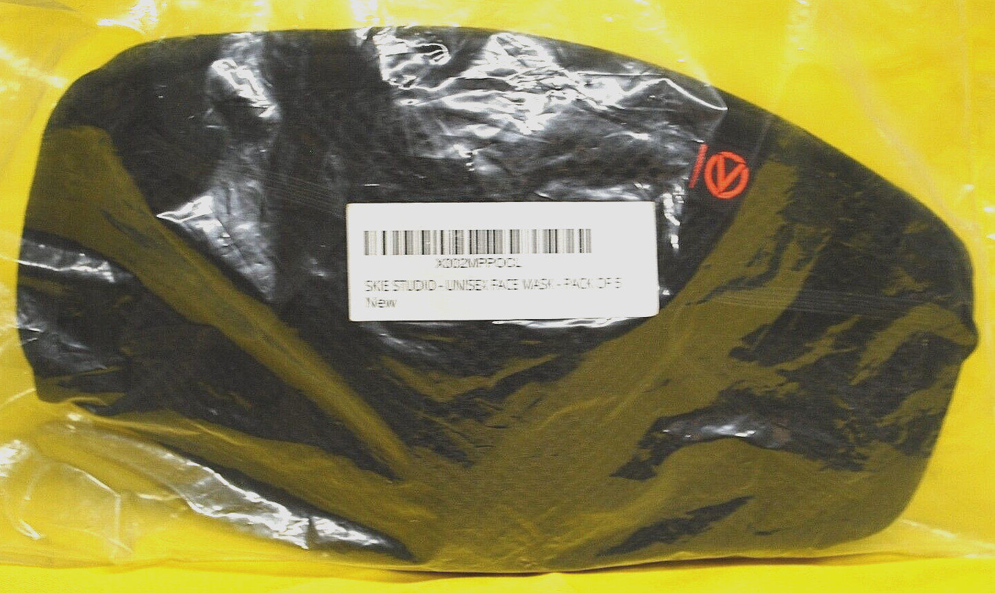 Pack of 5 Skie Studio Unisex Face Mask - New in Package