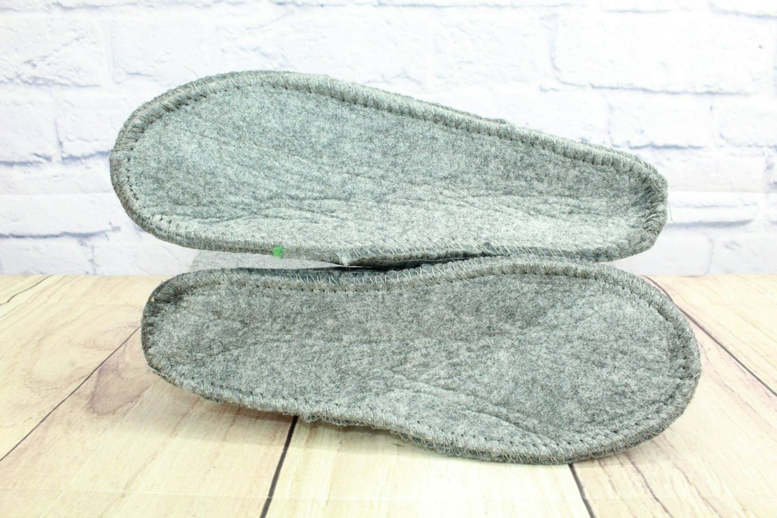 LL Bean Kids Gray Wool Warm Replacement Boot Liner Inserts Size 7
