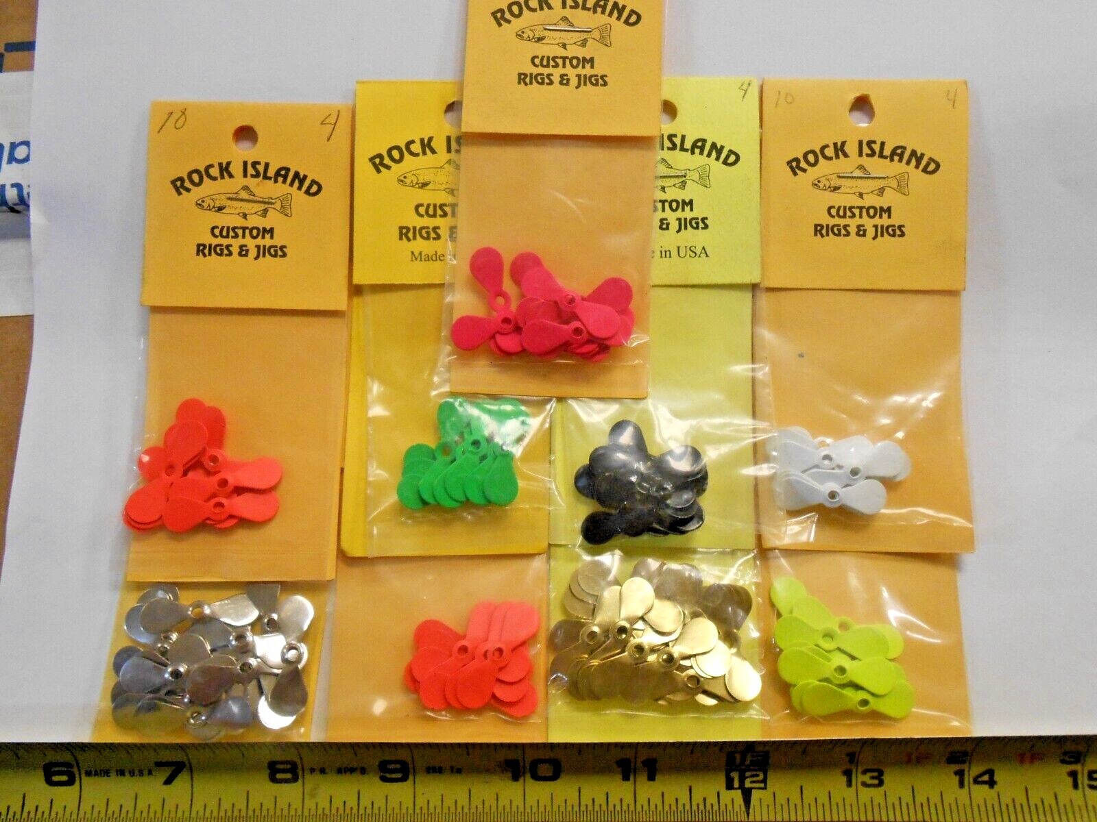 ROCK ISLAND SPORTS Propeller Spinner blades