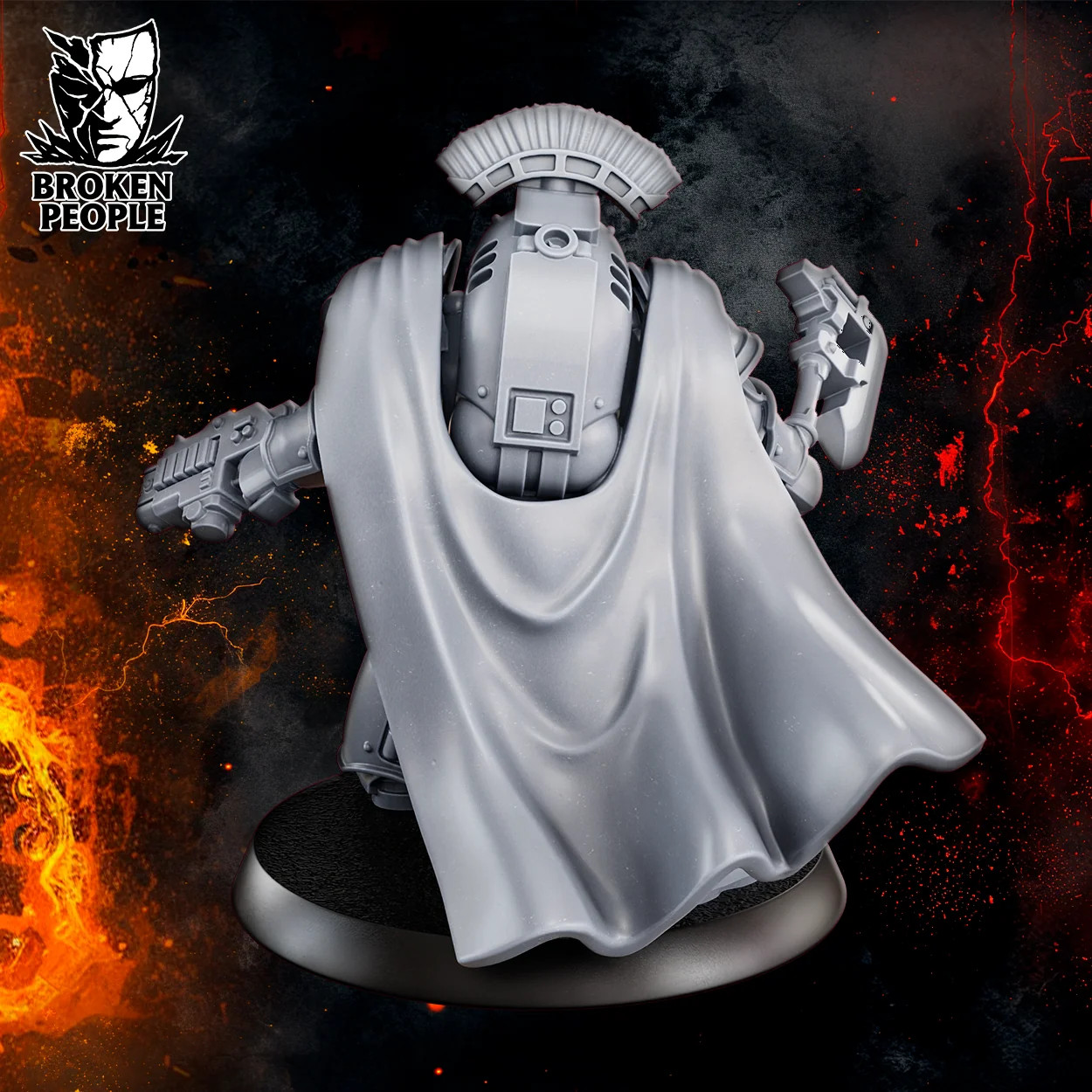 Heavy Princeps Justiciar - Resin Tabletop Miniature