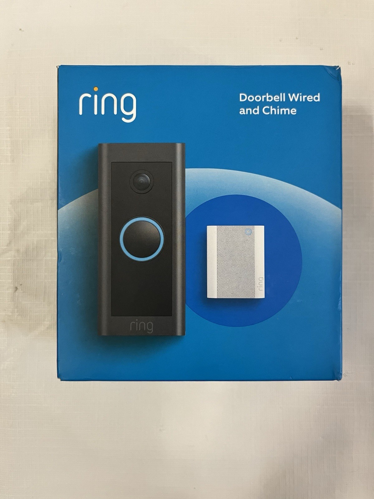 Ring Doorbell Wired and Chime