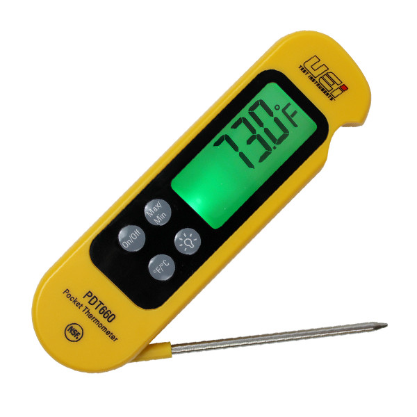 UEI PDT660 Side Fold Out Probe Thermometer