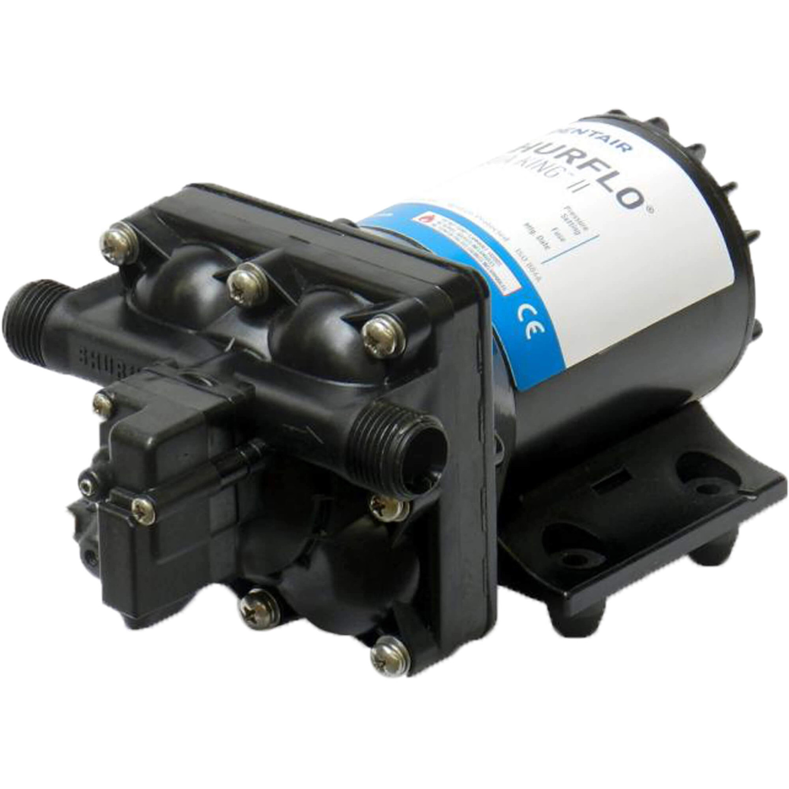 Shurflo 4138-111-E65 Aqua King II Standard Fresh Water Pump  3.0 GPM - 12 Volt
