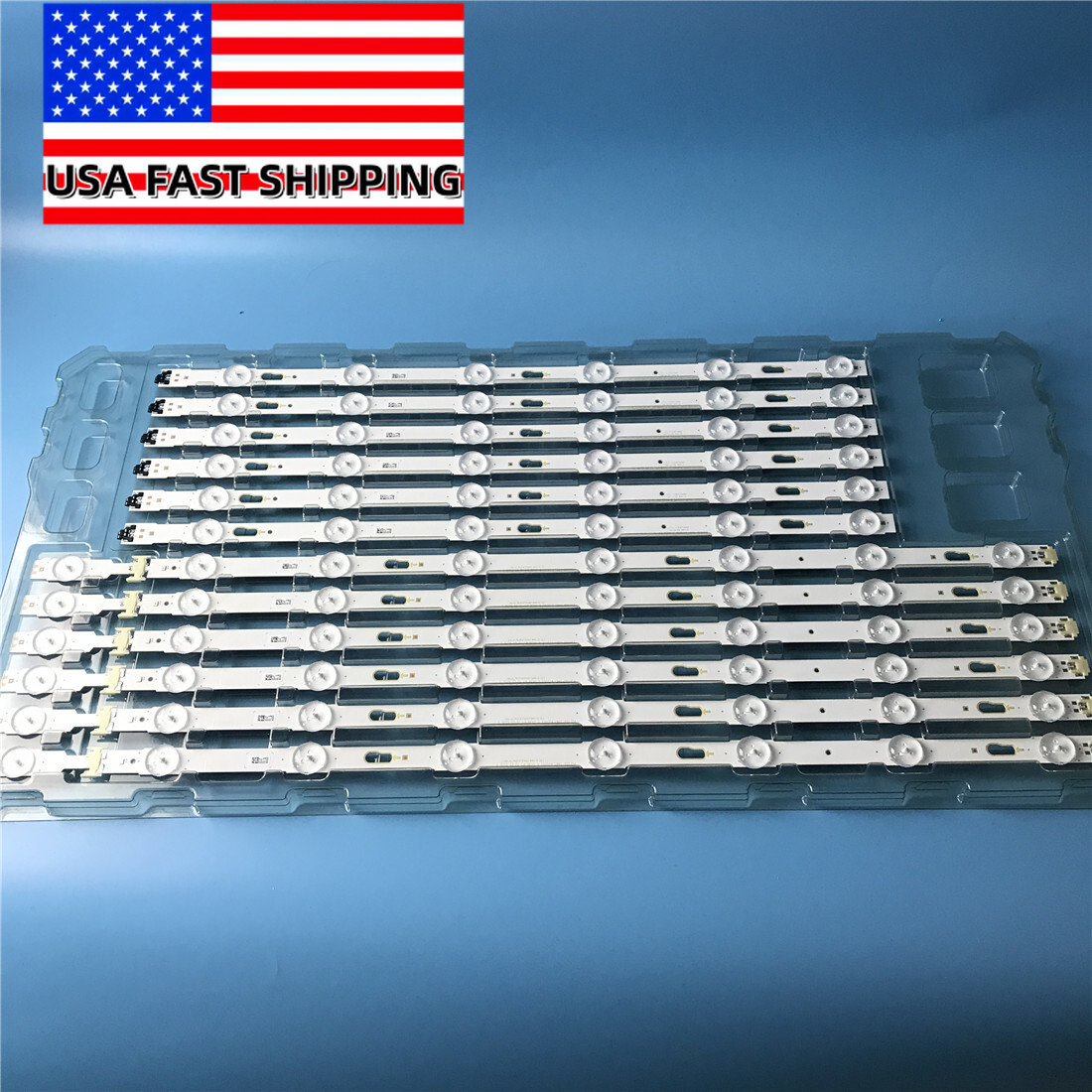 LED strips For Samsung UN55KU6500 UE55MU6120K UN55KU6300 S_5U75_55_FL_L8 R6