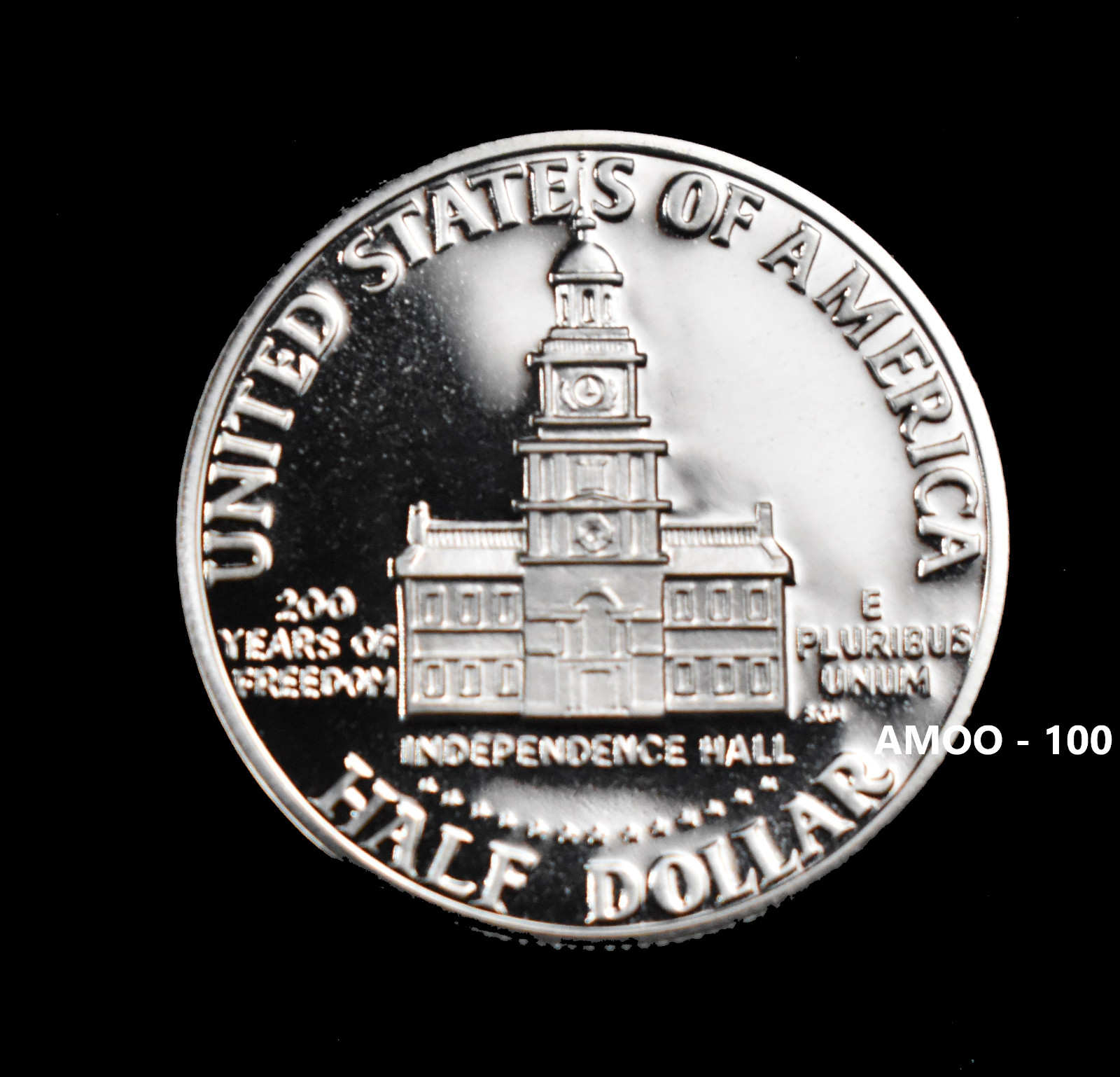 1976-S Clad Proof Kennedy Half Dollar Bicentennial