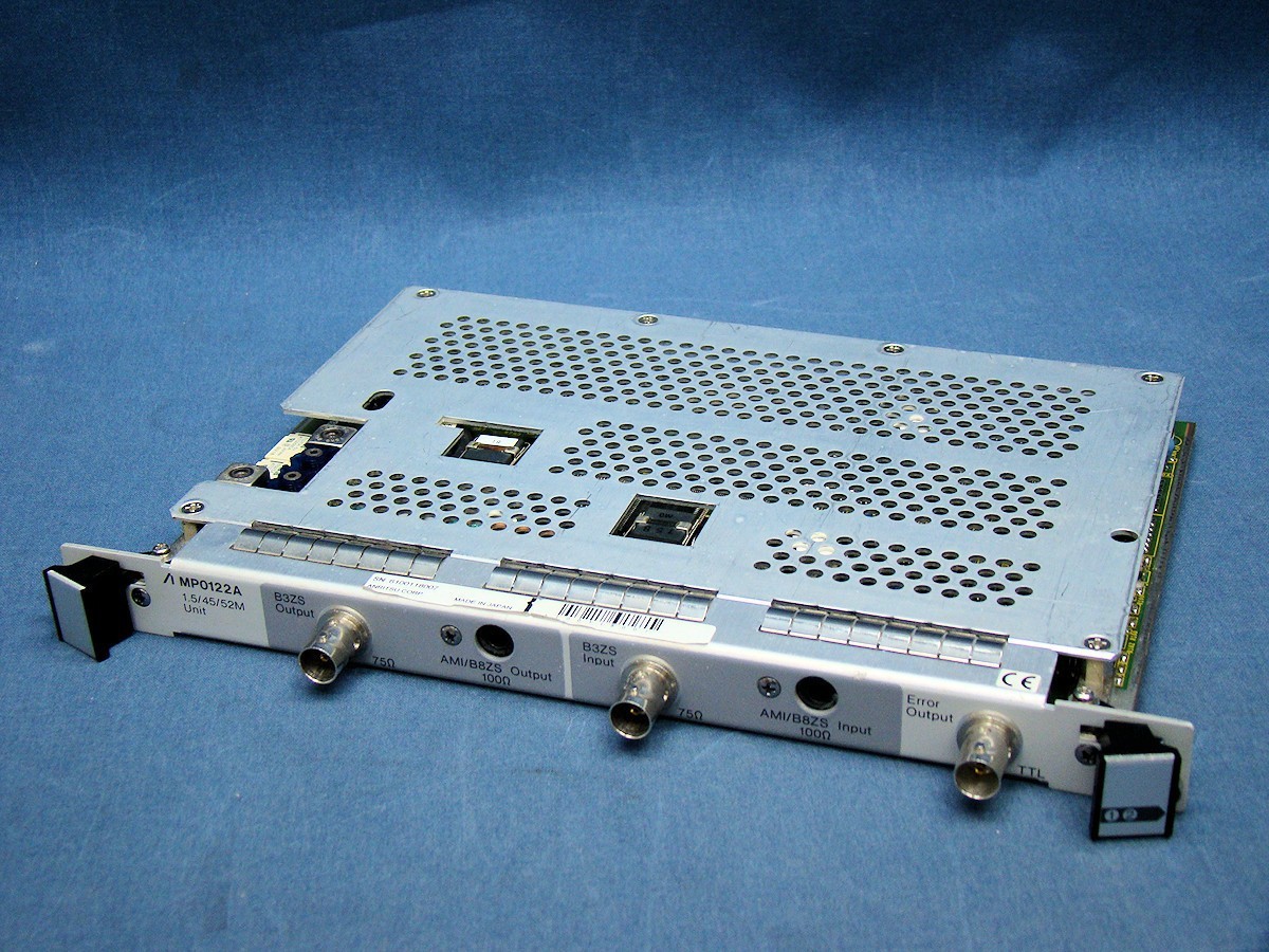 Anritsu MP0122A 1.5/45/52M Unit For MP1570A SONET/SDH/PDH/ATM Analyzer Japan