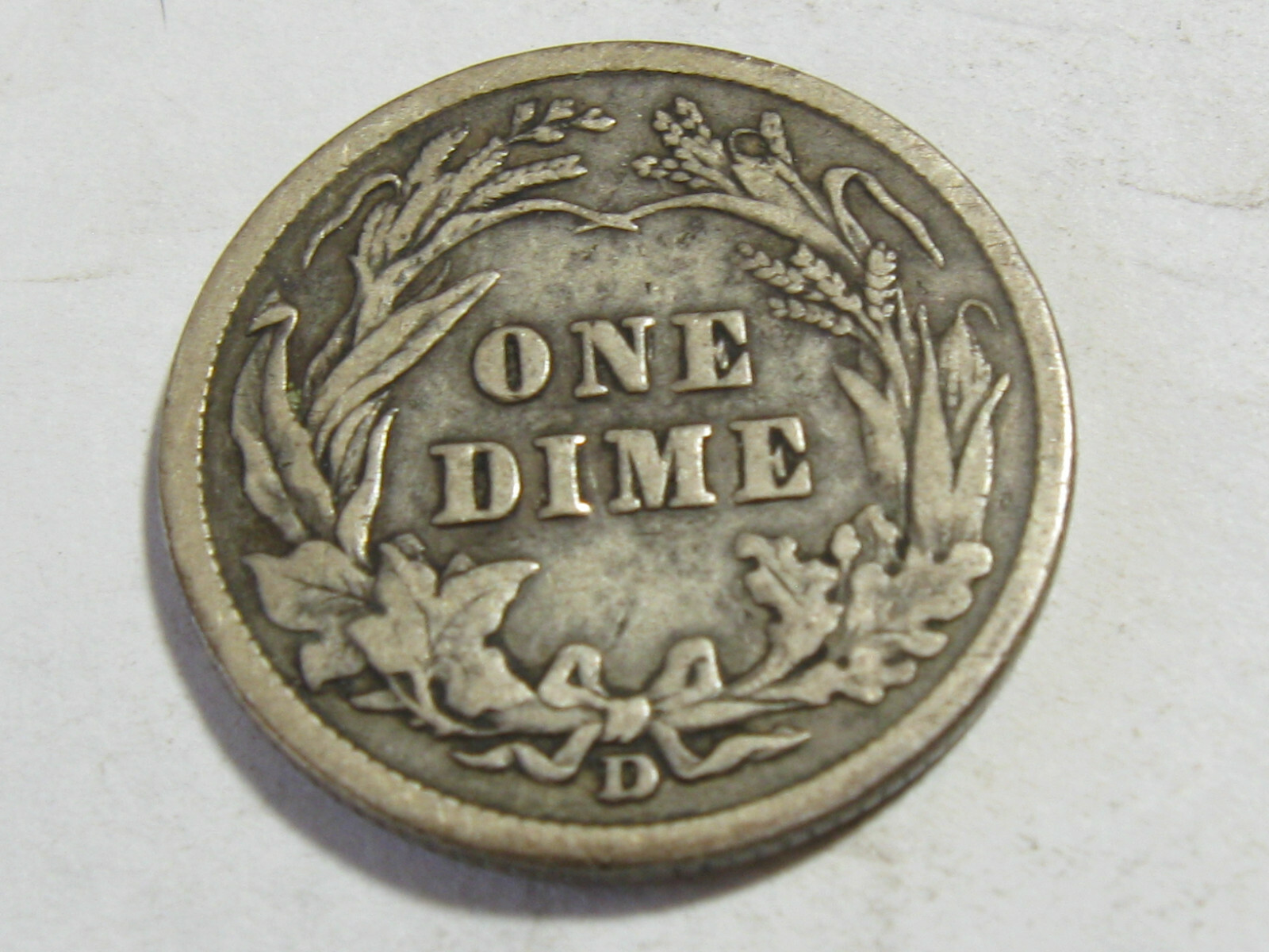 1914-D Barber Dime - #9898