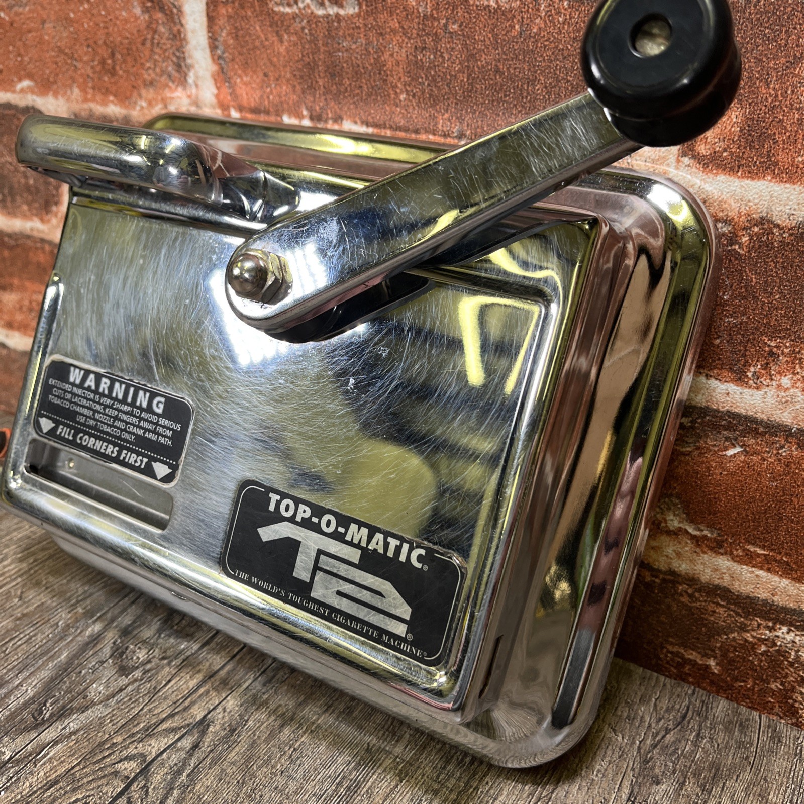 Top-O-Matic T2 Cigarette Rolling Machine Roller Regular Or 100’s