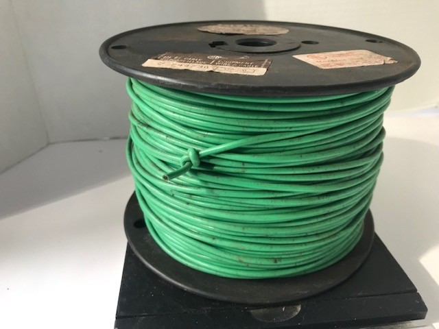 1 Reel of #16 AWG Wire Green 600 Volt Underwriters Lab New