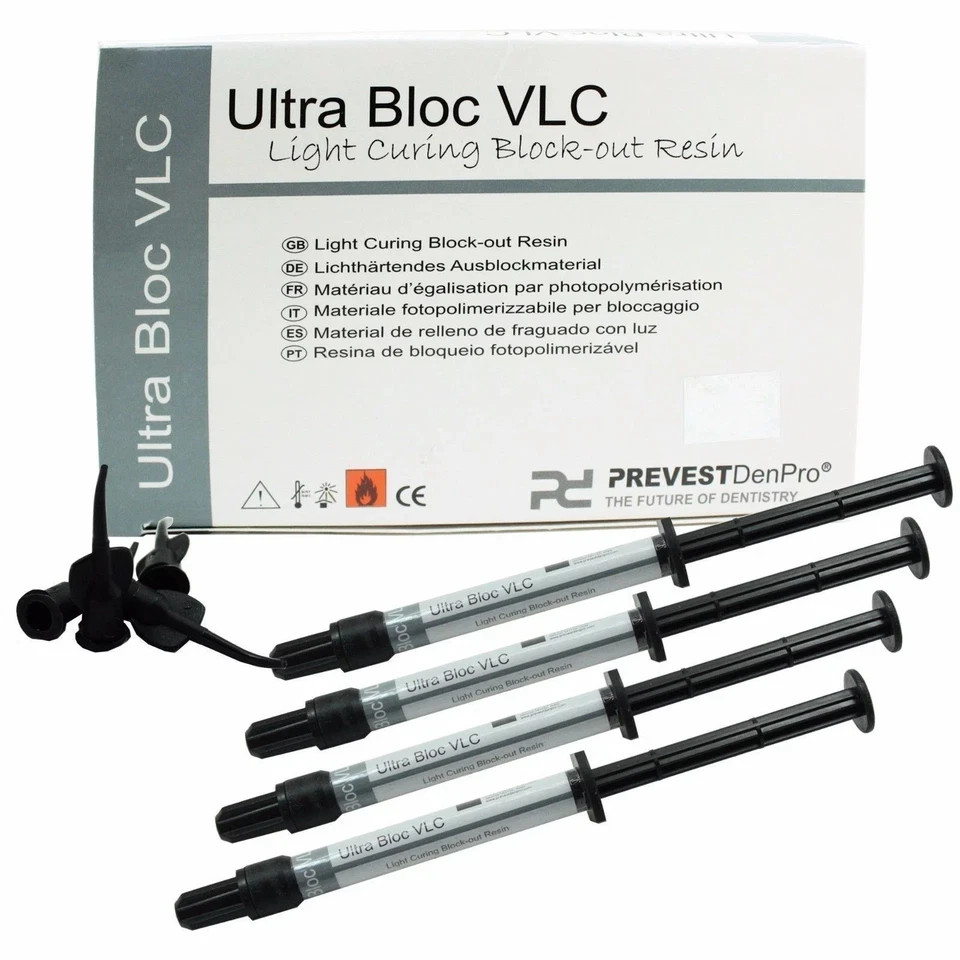 PREVEST ULTRA BLOC VLC LIGHT CURING BLOCK-OUT RESIN KIT FAST free shiping