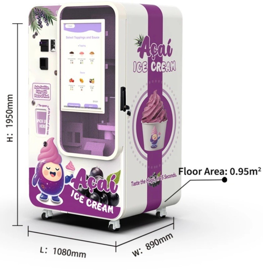 Commercial, Automatic Vending , Soft Ice Cream Machine