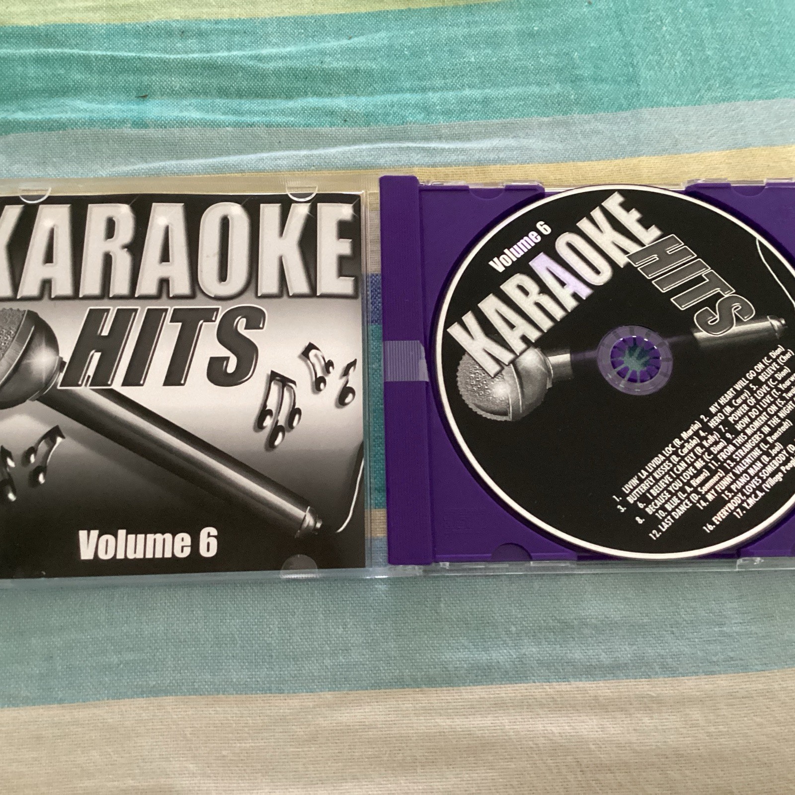 Karaoke Hits Vol.6,17 Songs Billy Joel Cher C. Dion Donna Sommers Dean MartinETC