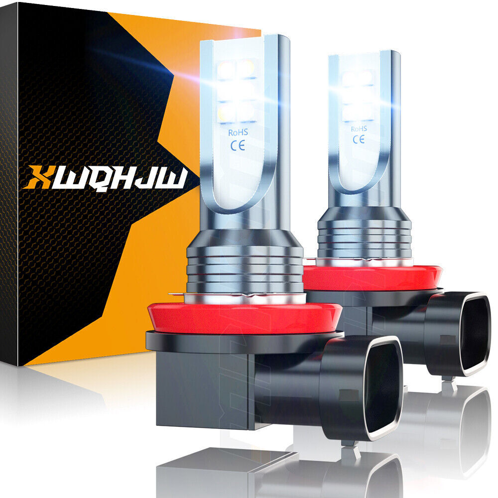 LED Fog Light Bulb H8 H16 H11 Fog Light Bulb White 6500K High Power Lamps