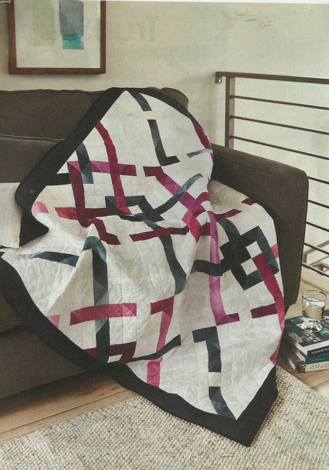 B0091 ROSE QUARTZ QUILT PATTERN/INSTRUCTIONS
