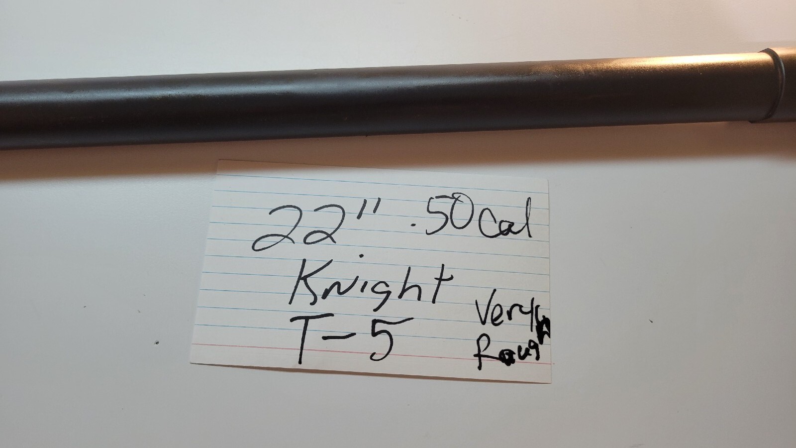 Knight MML Model T-5 .50 Cal. Inline Muzzleloader 22" Barrel No Breech