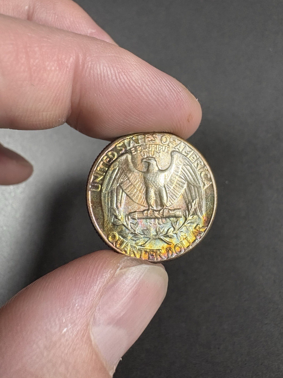 1964 Washington Silver Quarter Monster Toner