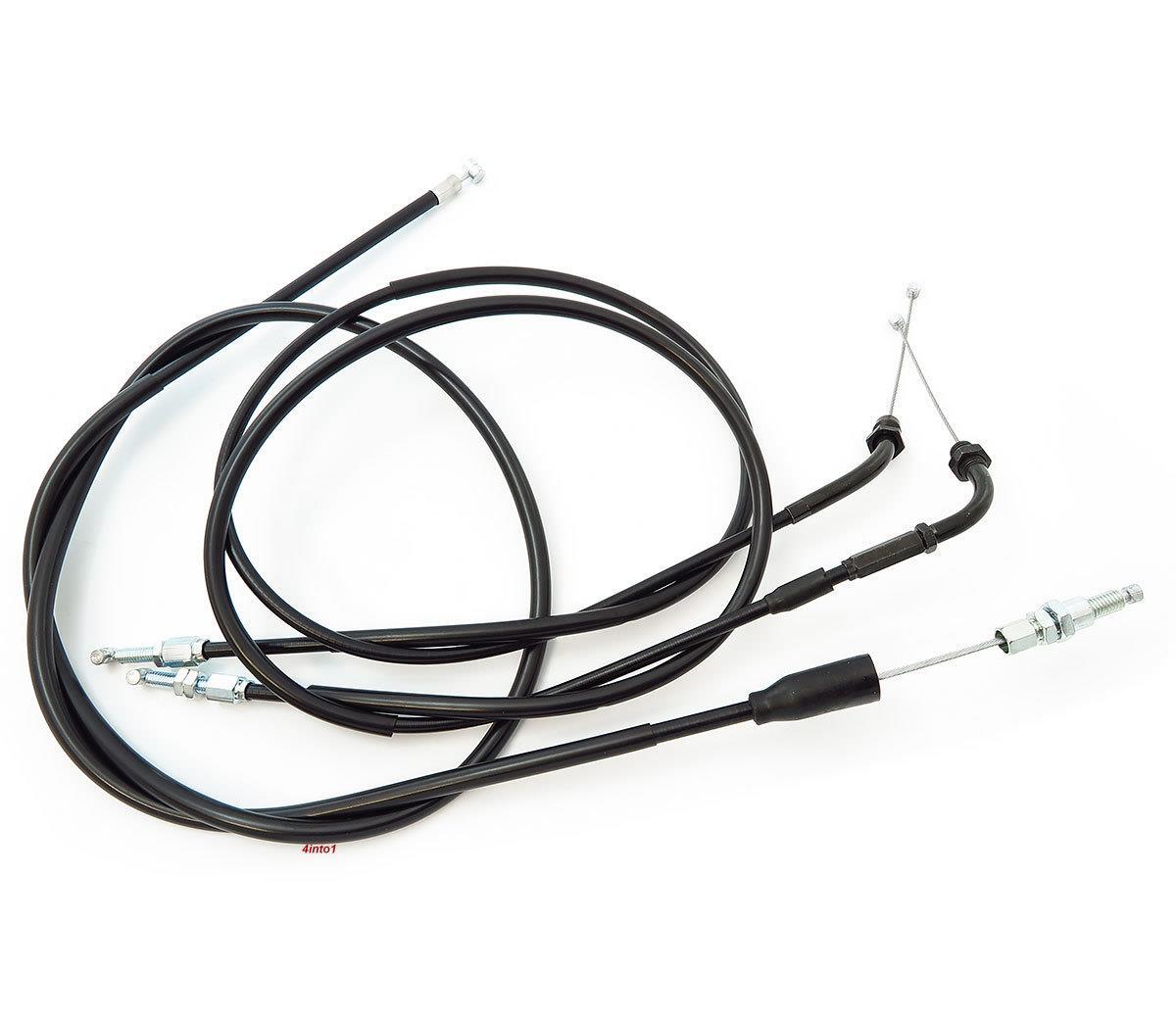 Throttle & Clutch Cable Set Honda CB500 CB500K 1971 1972 1973 Push Pull Cables