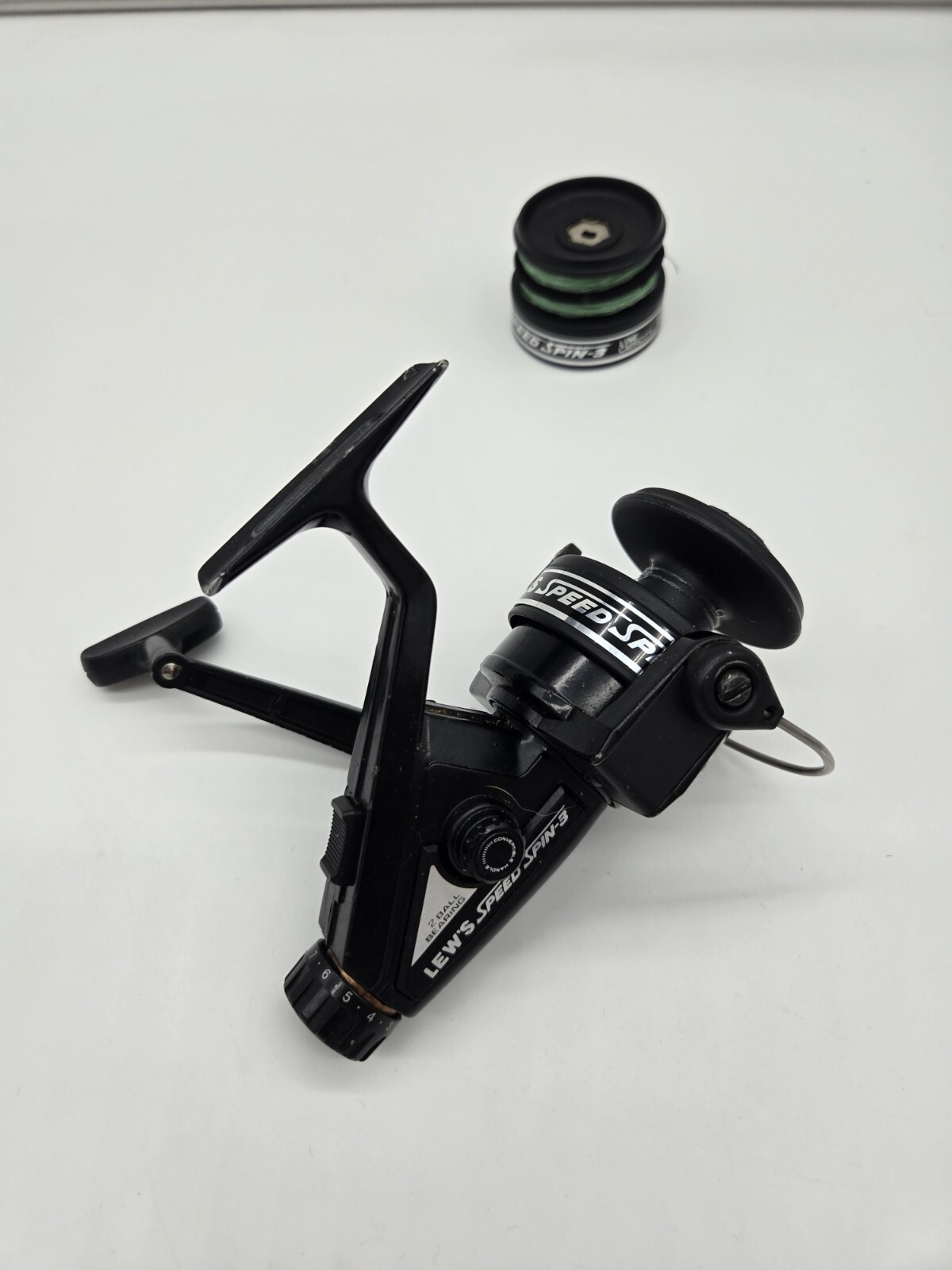 Vintage  Lew's Speed Spin 3 Open Face Fishing Reel With Extra SpoolFREE SHIPPING