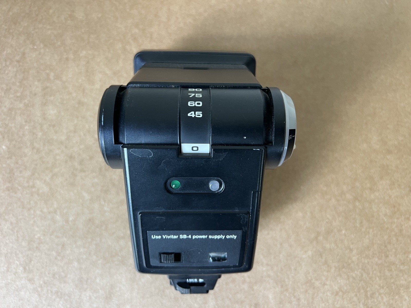 Vivitar Speedlite 285-HV Shoe Mount Flash - tested