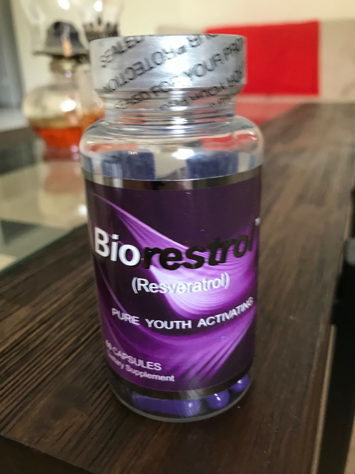 Biorestrol  ( Resveratrol ) youth activating Antioxidant supplement weight loss