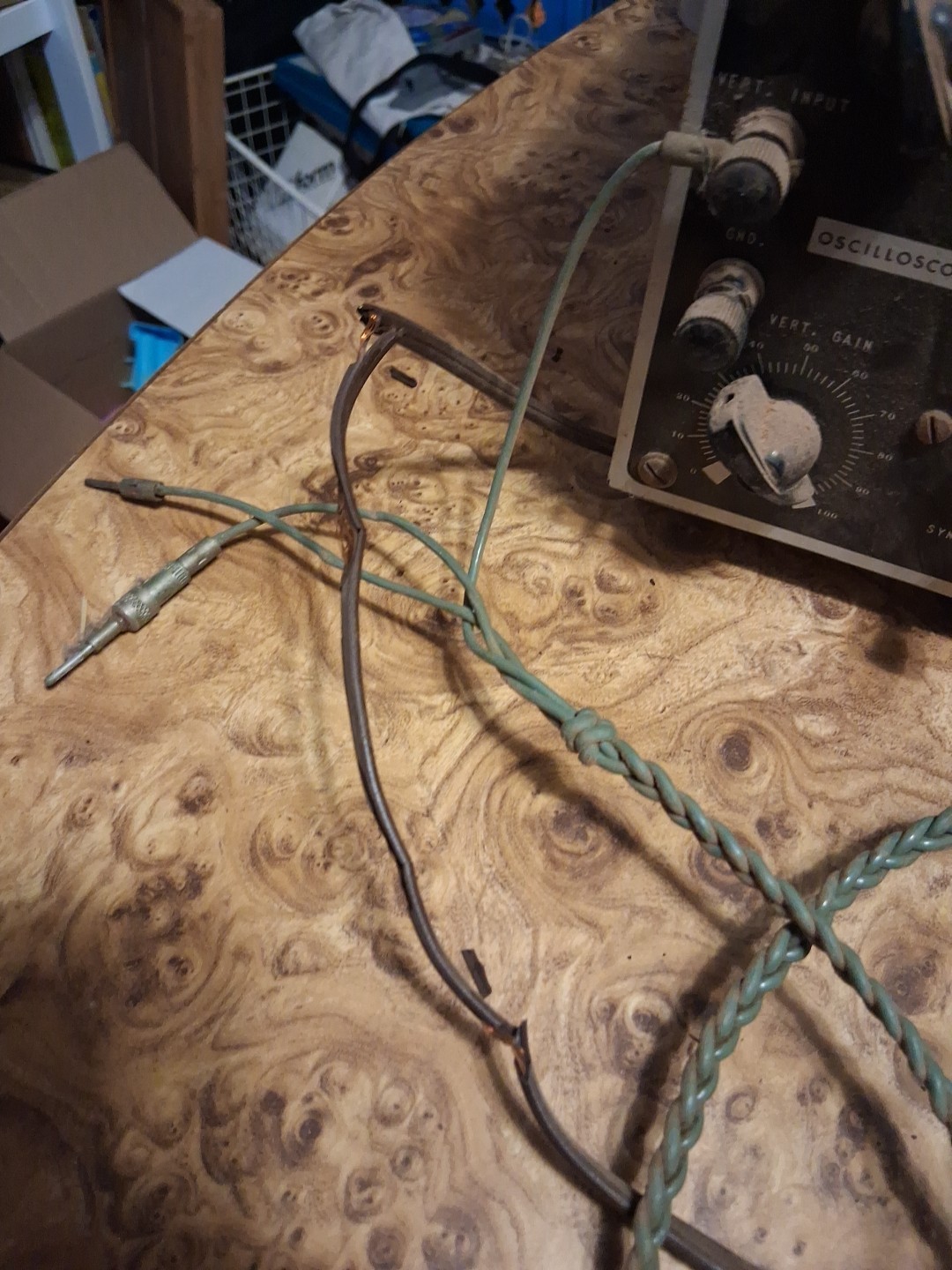 UNITED ELECTRONICS LABORATORIES OSCILLOSCOPE MODEL E PARTS REPAIRS SEND OFFERS