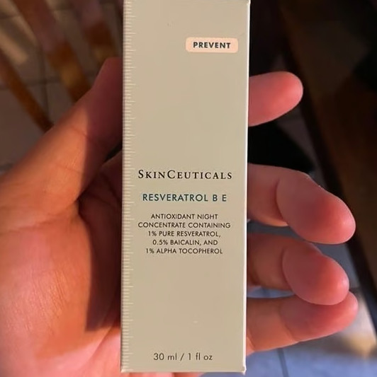 SKINCEUTICALS RESVERATROL B E  Antioxidant Night 1oz / 30ML  New In Box