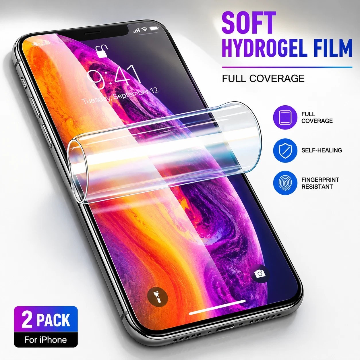 3-Pack Hydrogel Screen Protector For Nothing Phone 1 2 2a 2a Plus 3 Series