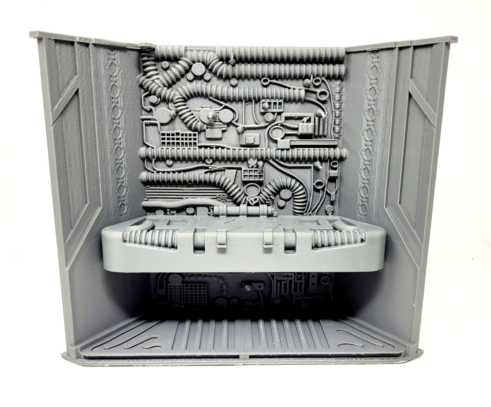 Predator Trophy Room Diorama 1:10 Scale for 7" NECA Figures | 3D Printed Sci-Fi