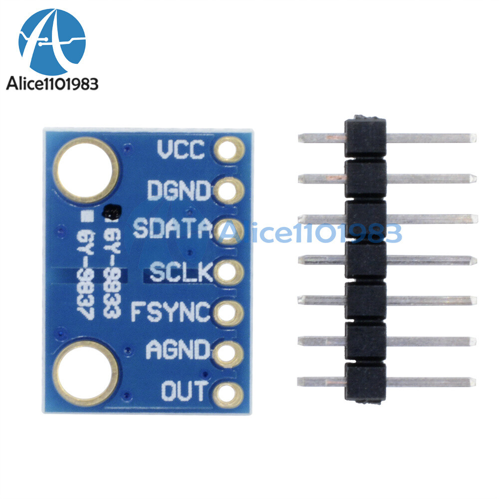 1-10PC AD9833 DDS Signal Generator Programmable Microprocessors Sine Square Wave