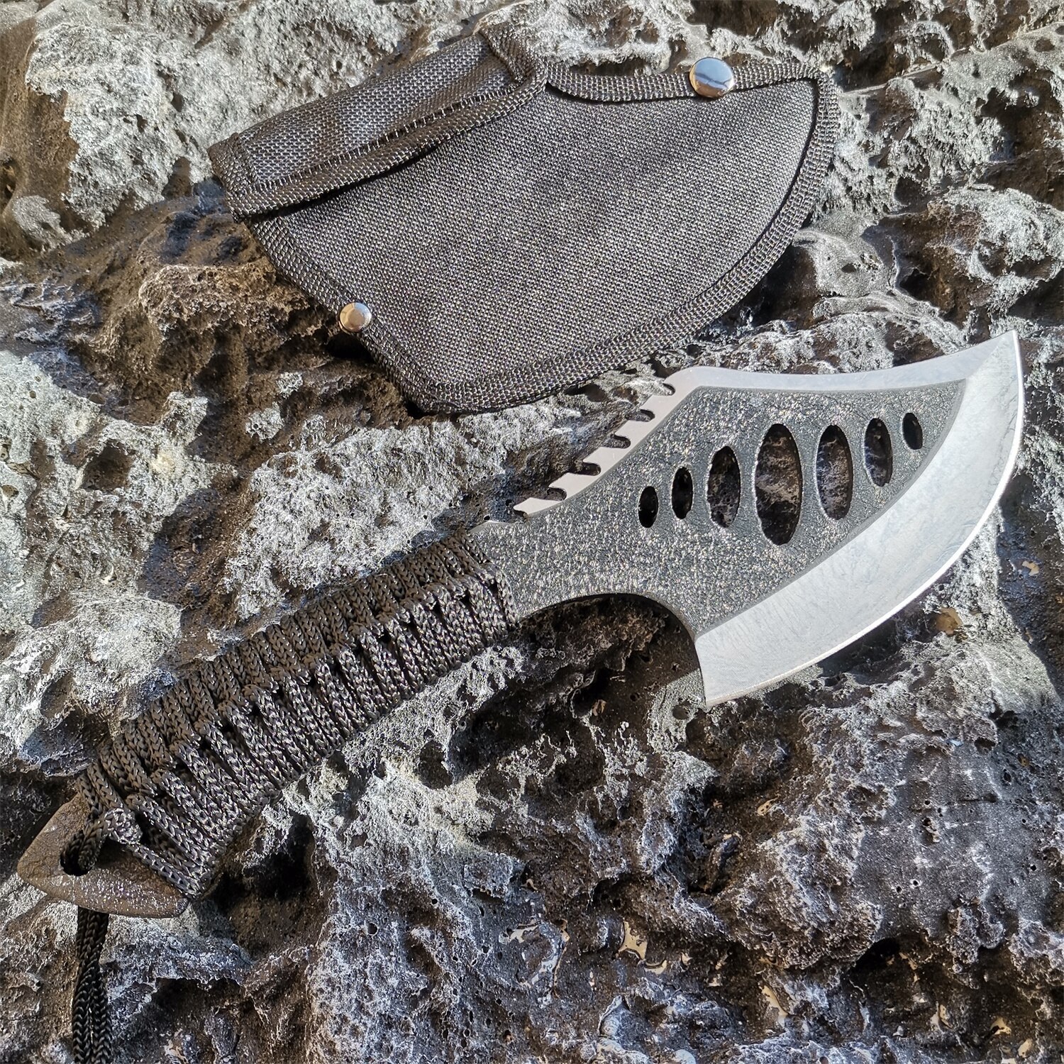 Survival camping tactical multi-function tool outdoor travel portable axe