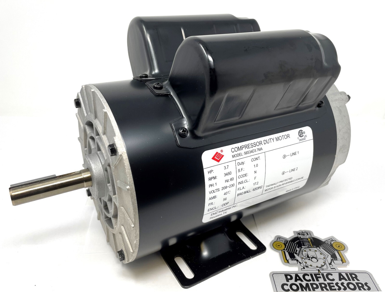E113454 HUSKY C603H REPLACEMENT MOTOR 230V 56FR