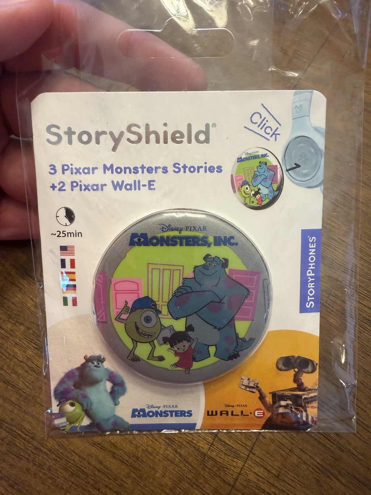 StoryShield Storyphone Disney Pixar Monsters, Inc. & WALL-E Audio Disc SS-PIXAR