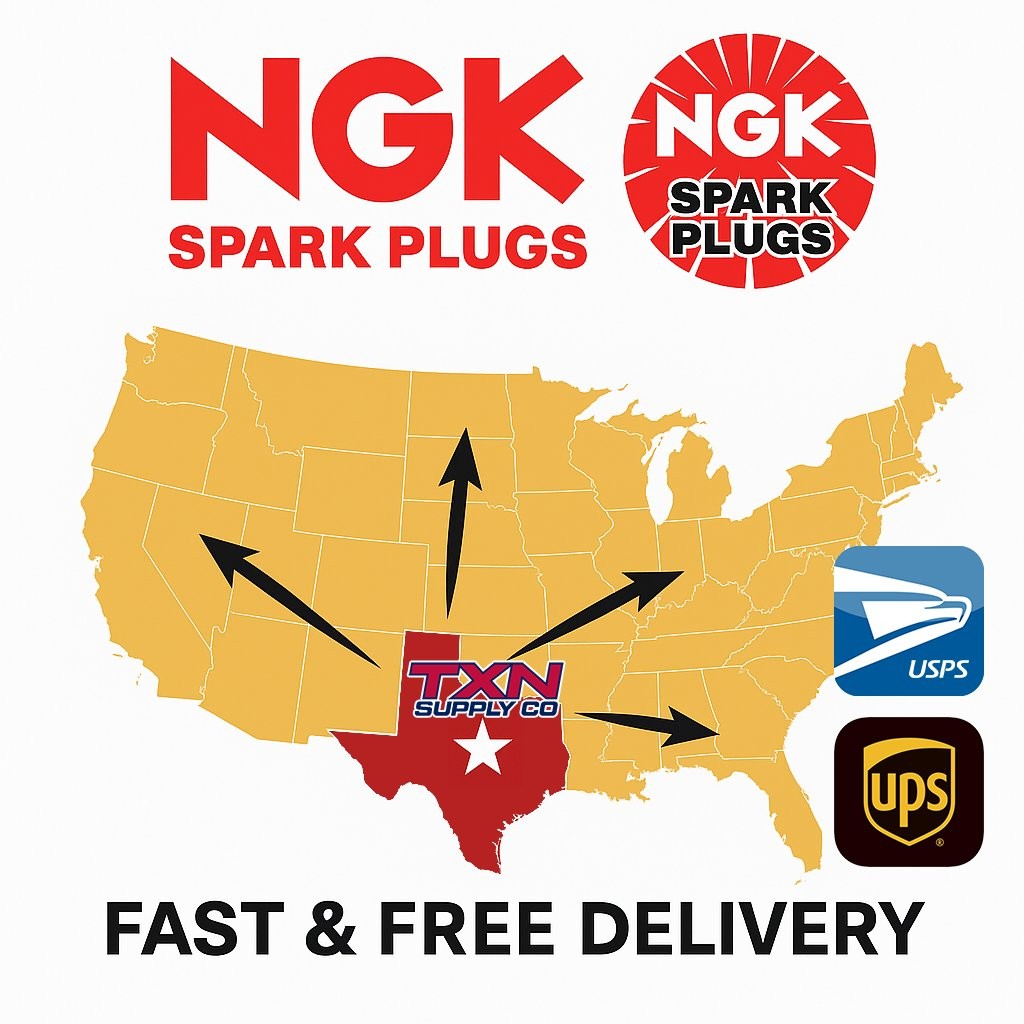 NGK 7823 Spark Plugs BPR4HS - 4 Pack
