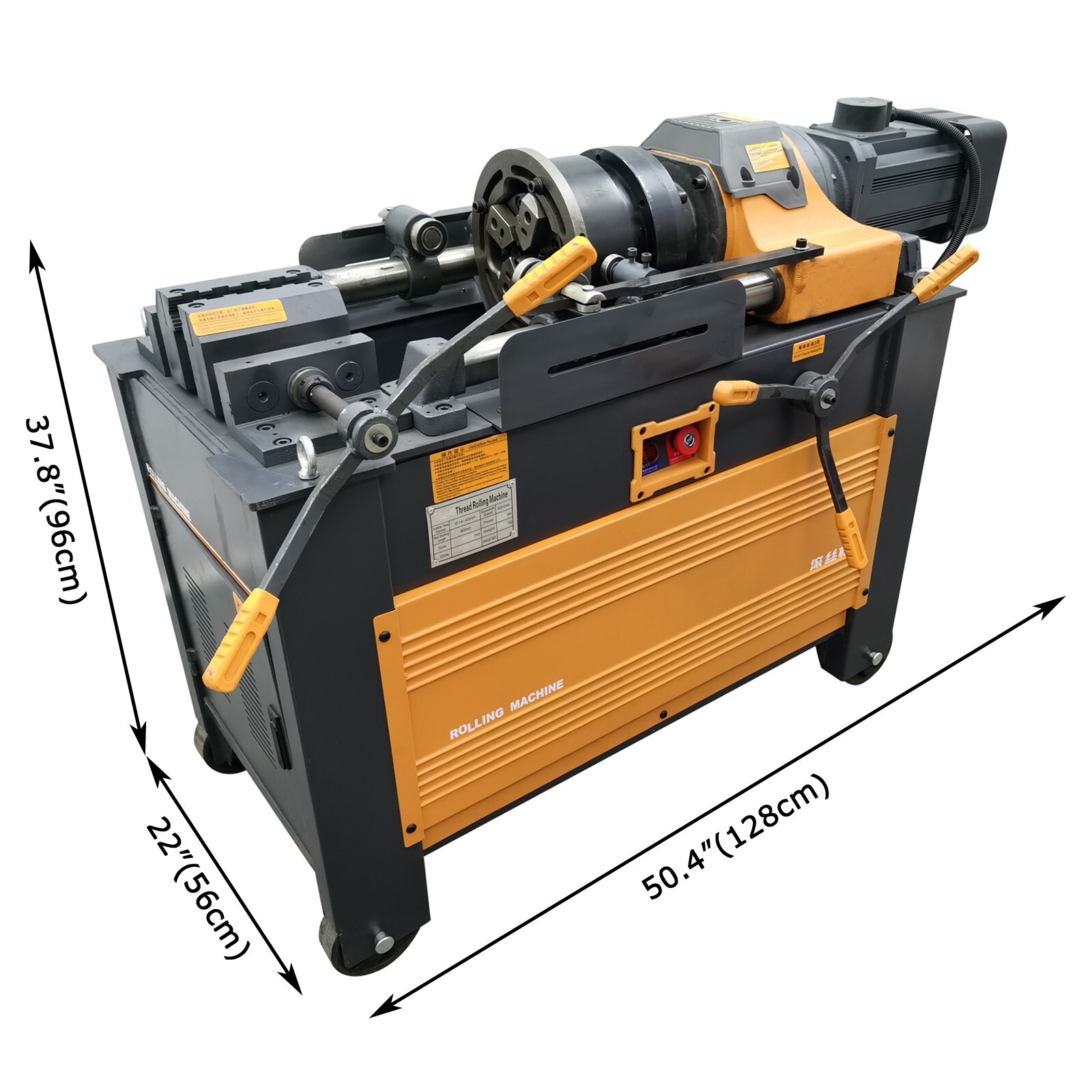 Steel Bar Rolling Machine Threader Roller Rebar Thread Stripping Machine 220V