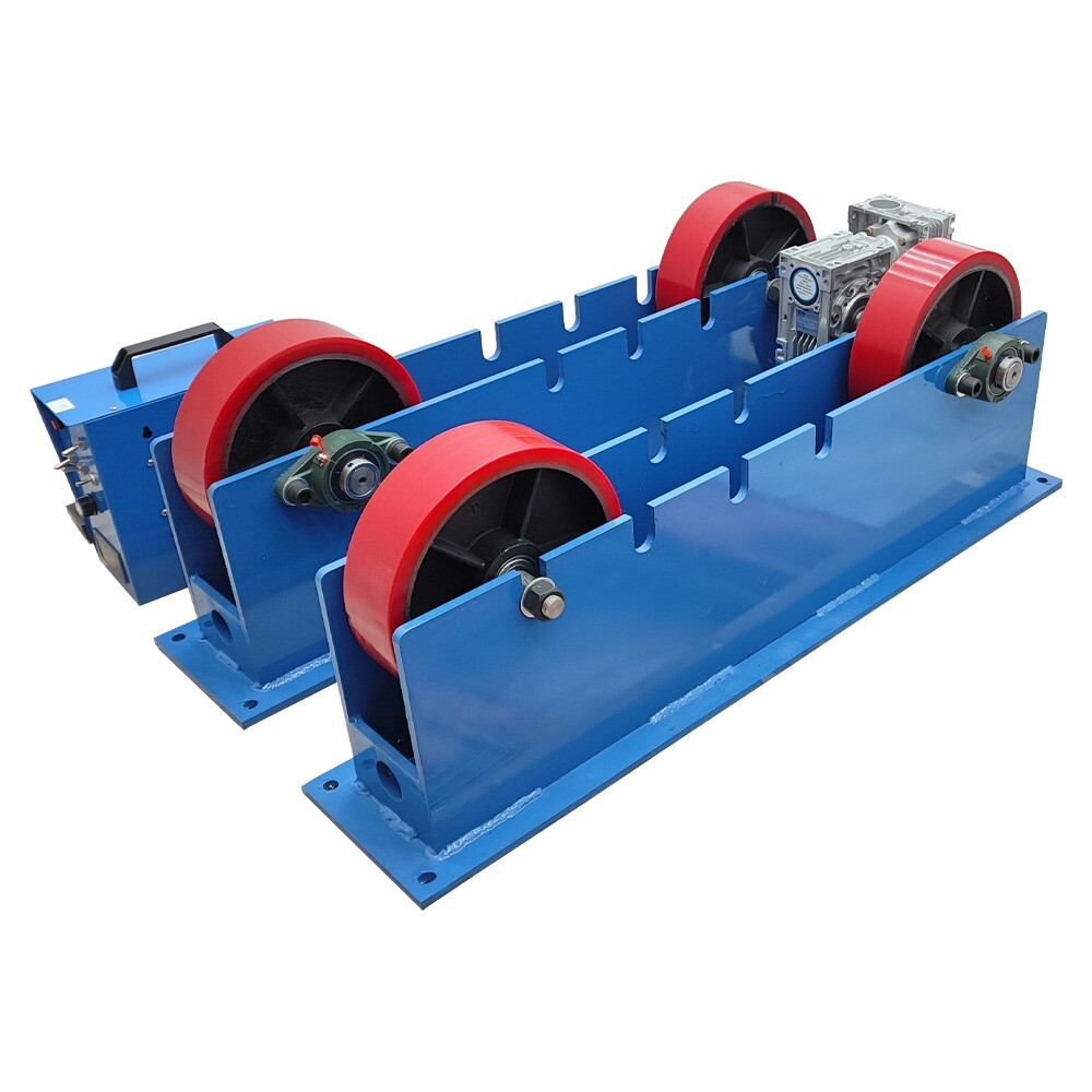 4400LB Adjustable Linkage Roller Welding Support Welding Tank Turning Rolls 110V