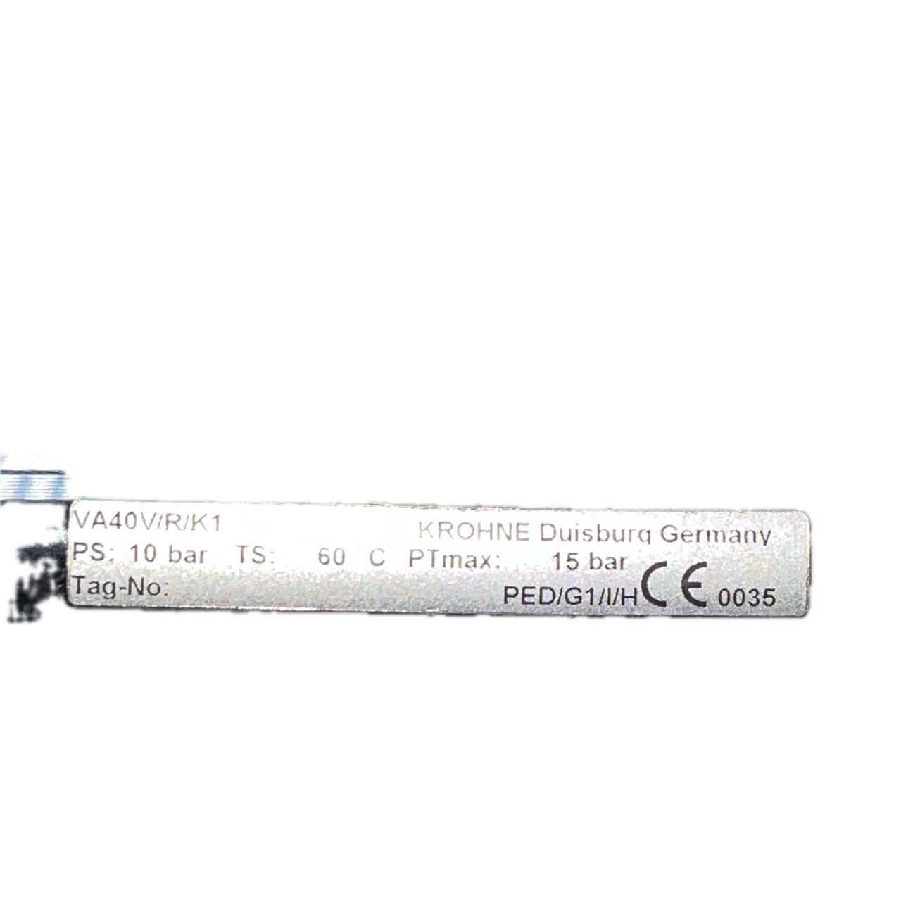 Krohne VA40V/R/K1 Variable-Area Flowmeter