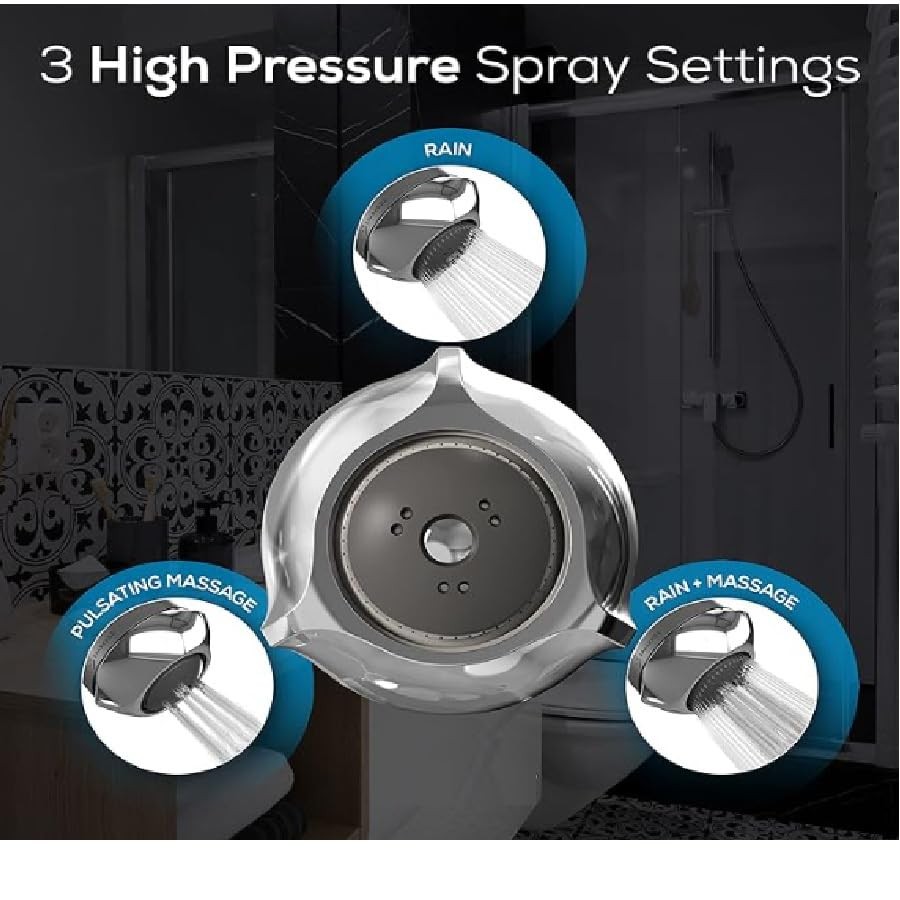 Extreme performance for low water pressure The Fire Hydrant Spa Short Chrome