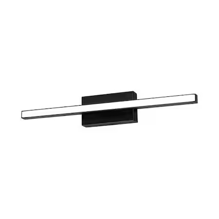 Afx Barv1803l30d1bk Barlow18"Ledvanity, Black, Metal, 18Inl