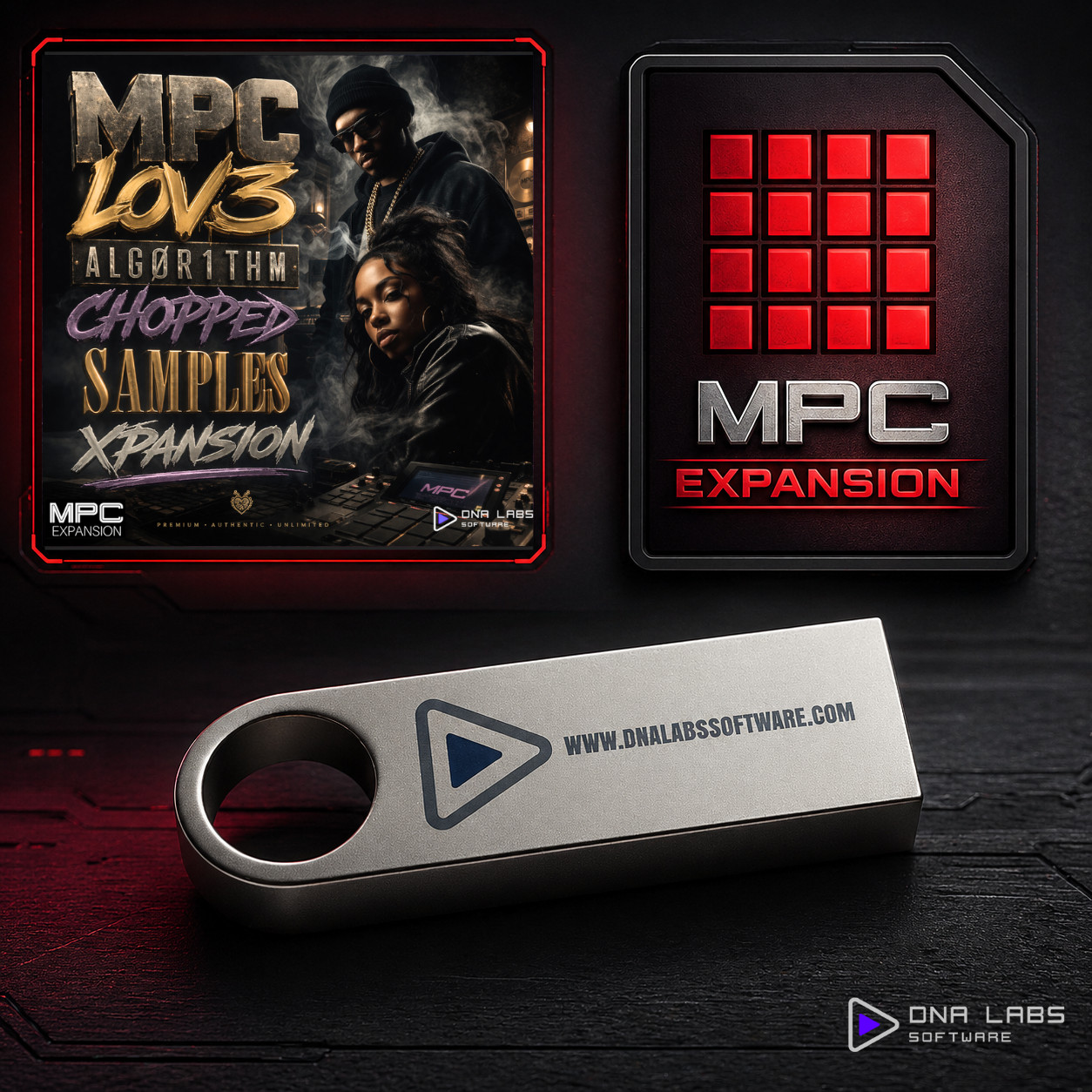 MPC LOV3 ALGØR1THM – R&B Samples Expansion  For Standalone & Software