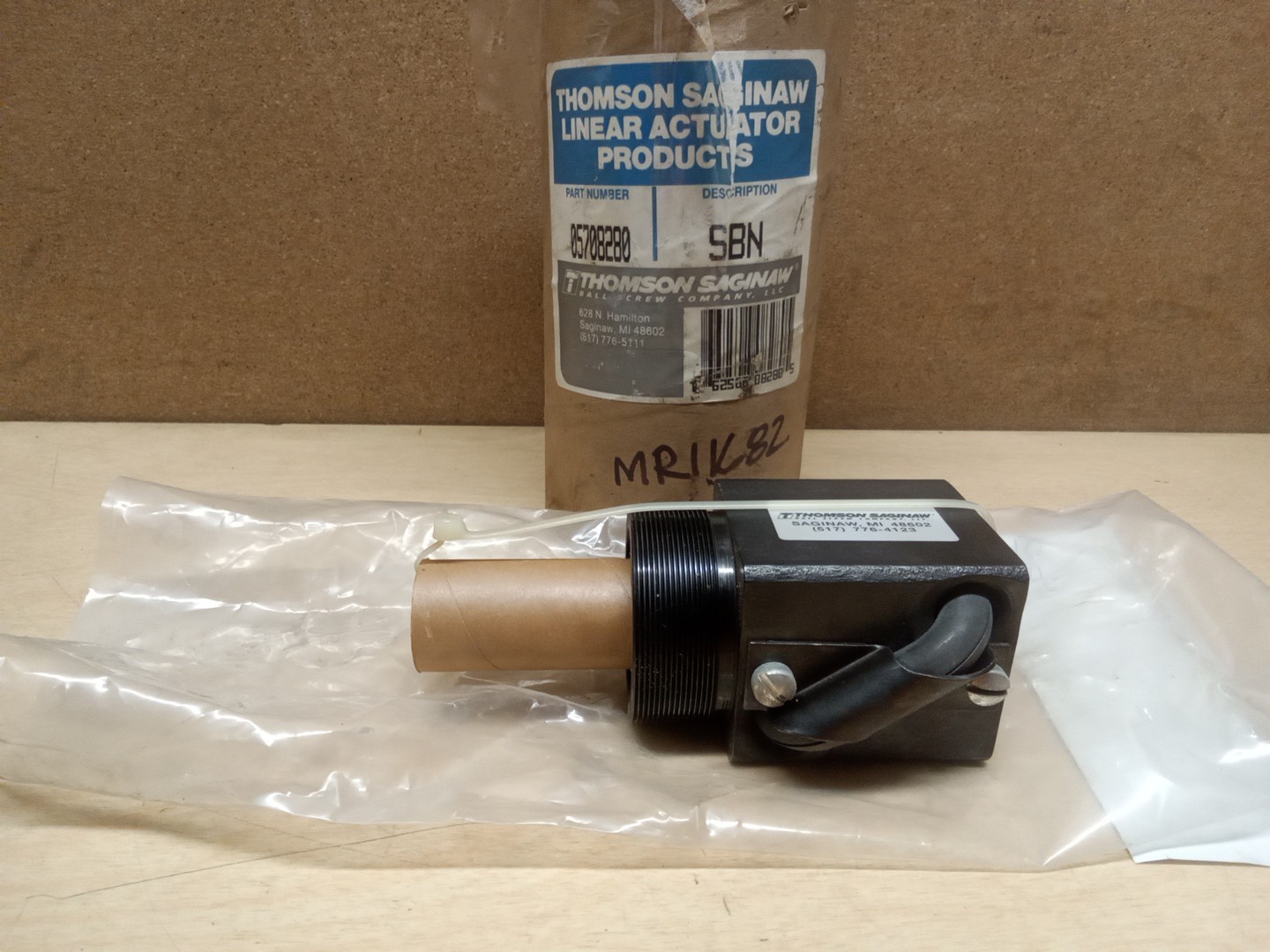 Thomson Saginaw 05708280 SBN Linear Actuator