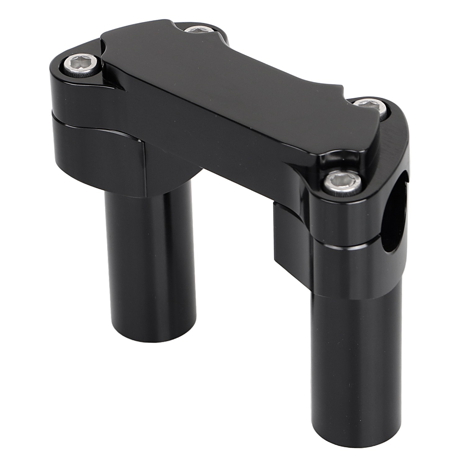 3.5" Straight Handlebar Riser Top Clamp For Harley Dyna Night Train Super Glide